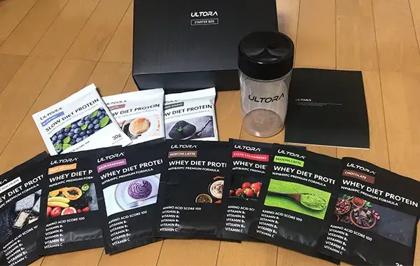 ULTORAプロテイン スターターBOX